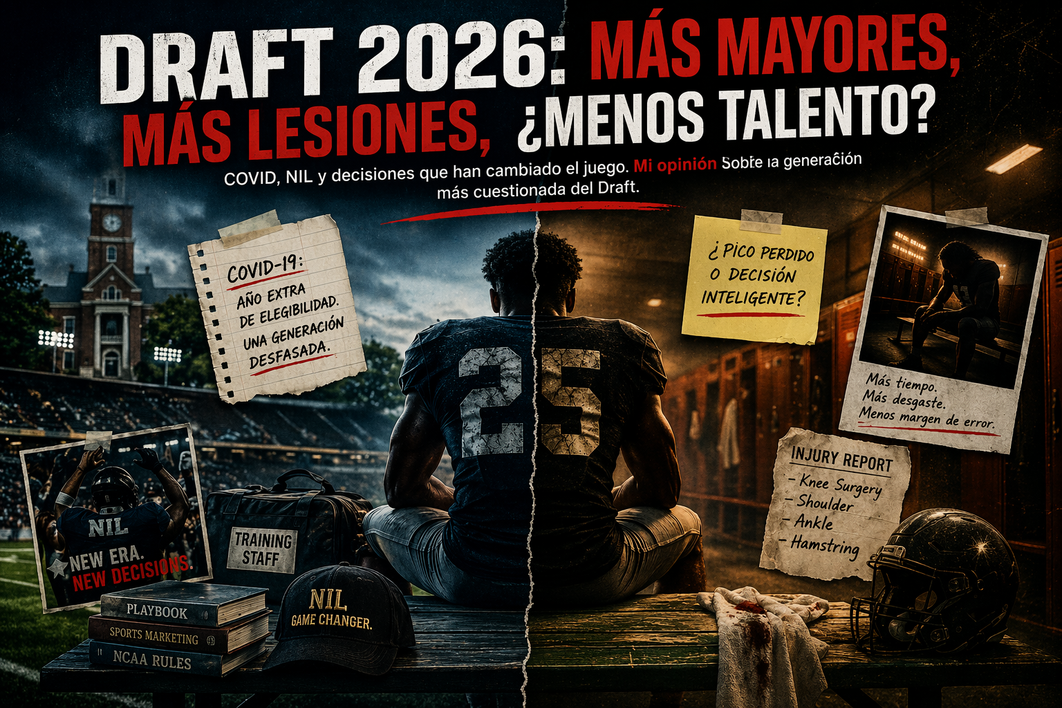 ¿Está cambiando el Draft de la NFL? Una reflexión necesaria sobre el talento, el tiempo y el contexto